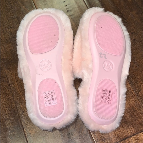 Michael Kors Pink Slippers - Picture 3 of 4